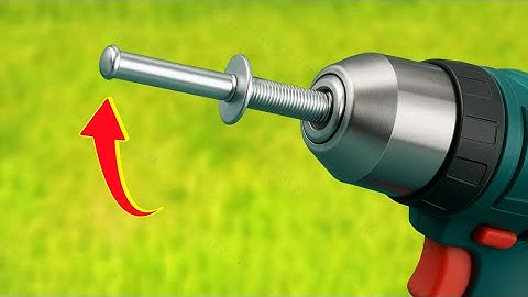 Just Insert a Rivet into Your Drill – Every House Needs This but Nobody Does It! 😱