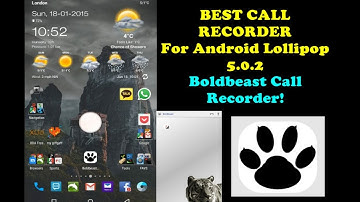 LG G2 - on VANIR Lollipop - trying out Best Call Recorder - Boldbeast - GOOD Quality SOUND IN / OUT!