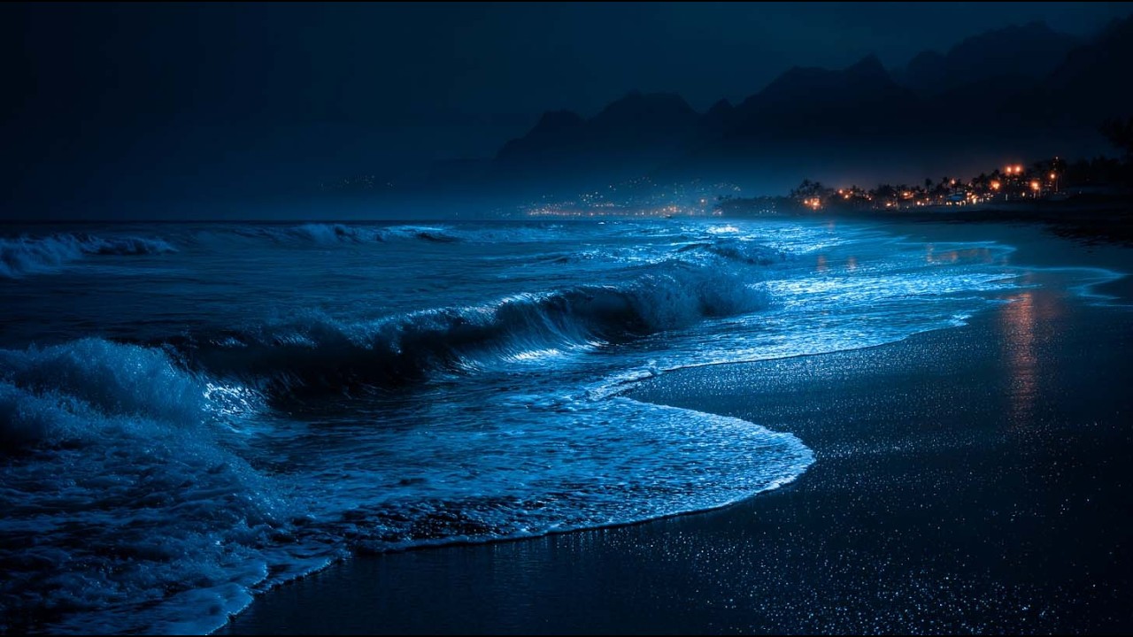 Fall Asleep In Under 3 Minutes - Healing Ocean Ambience for Deep Night Sleep and Body Repair