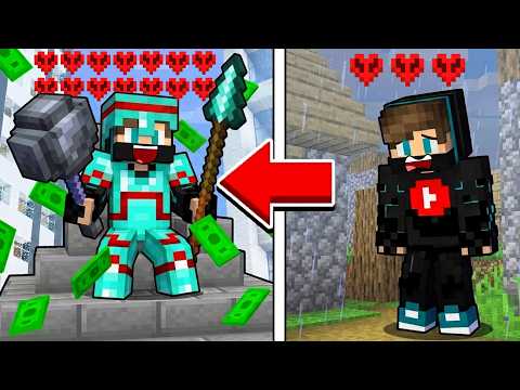 لايف ستيل الجزء الثاني #1 : جبت دروع دايموند و سبير و ميس و 20 قلب من اول حلقة !!؟ 😱