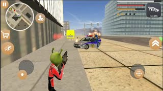 Người Nhện | Stickman Rope Hero - Mô Phổng Tội Phạm Thàng Phố " Games Android screenshot 1