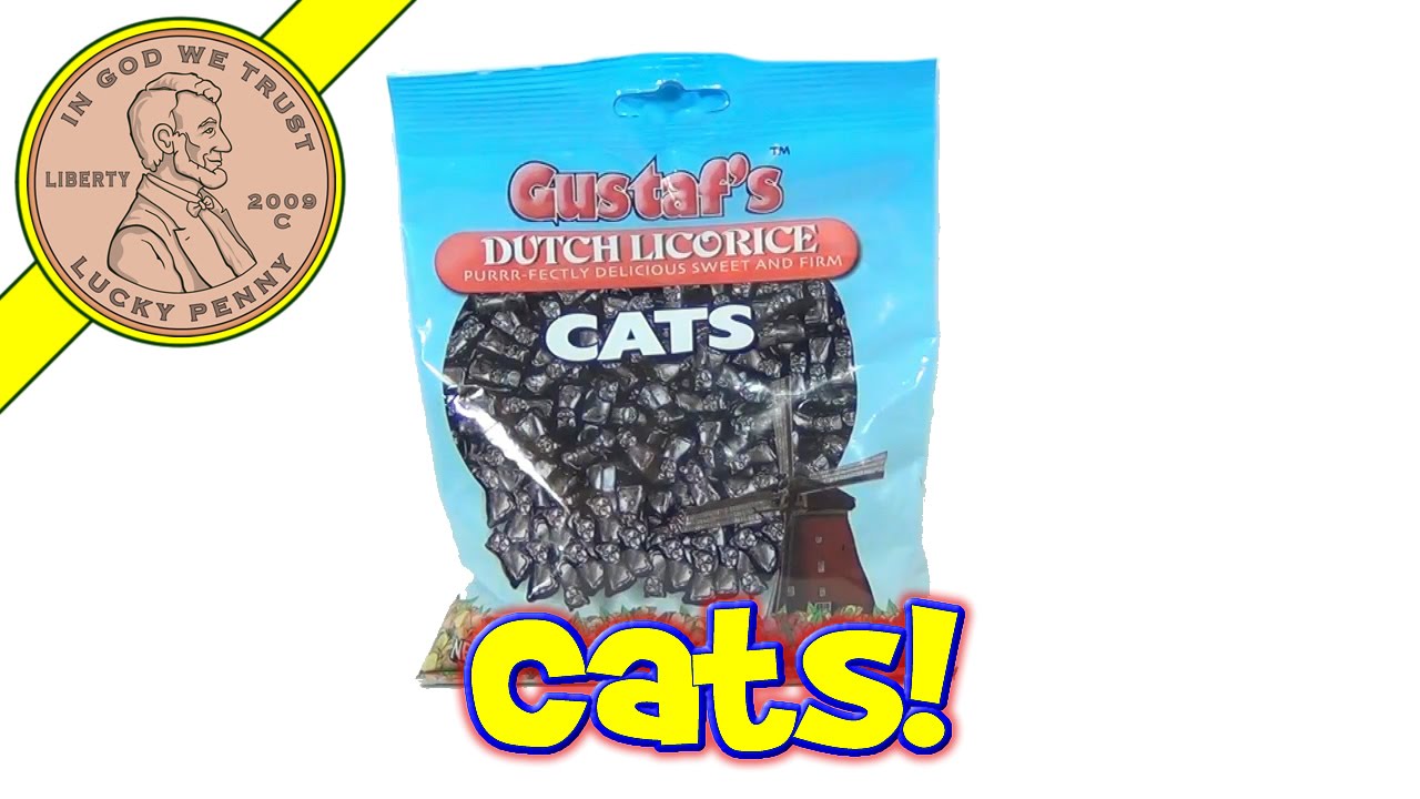 Gustaf's Dutch Black Licorice PurrrFectly Delicious Cats YouTube