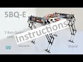 5BQE Instructions - Quadruped robot