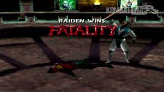 MK4/Gold Raiden "Staff" Fatality