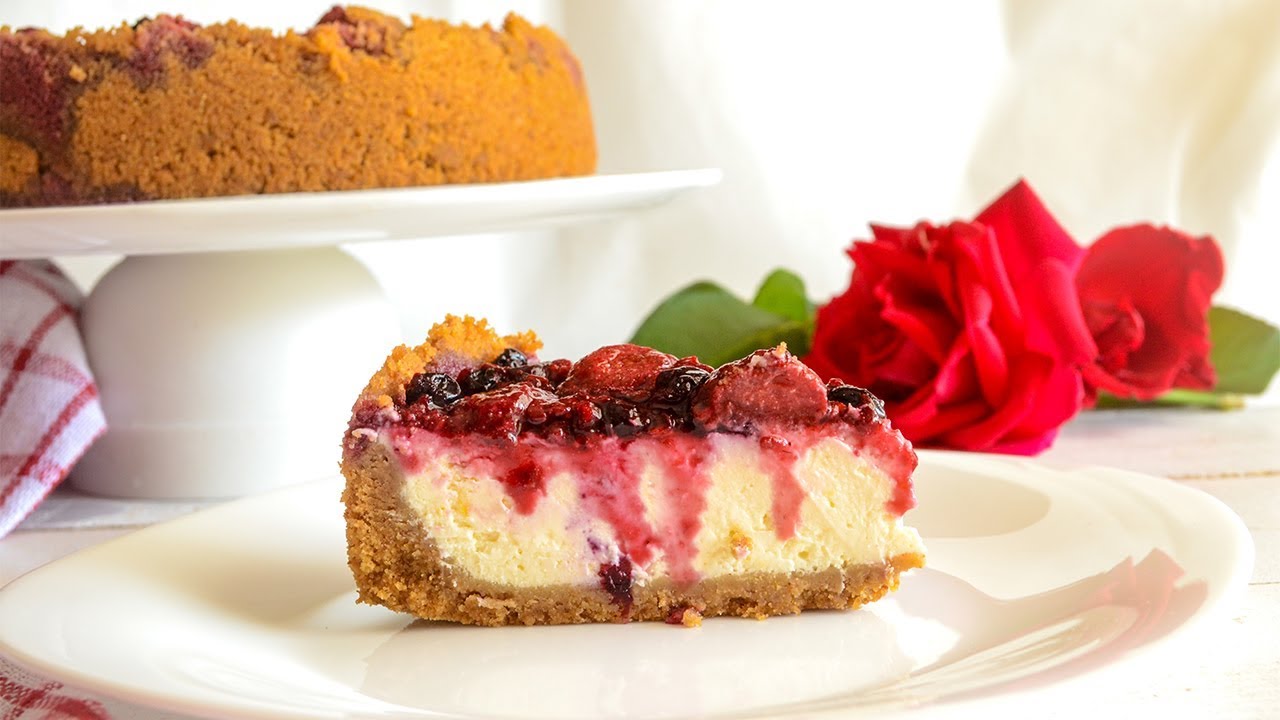 CHEESECAKE ME FRUTA PYLLI, Recete e thjeshte ne shqip VideoReceta 39