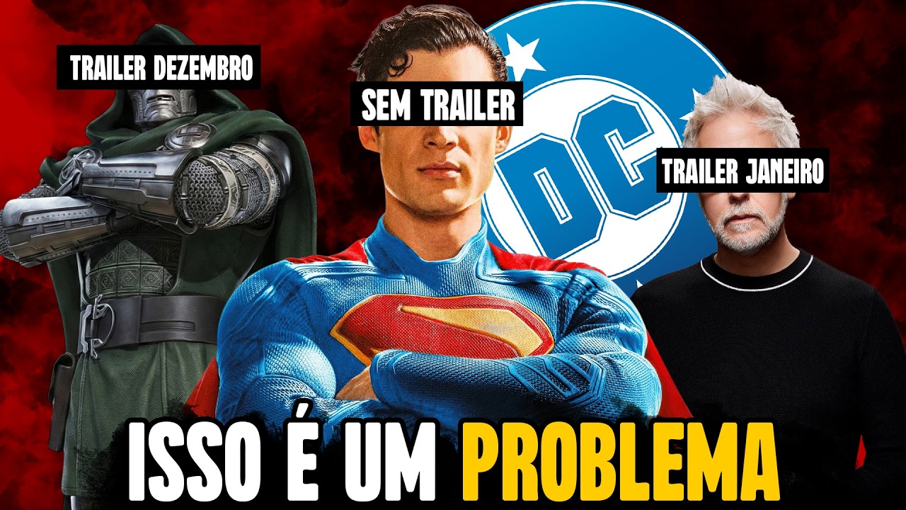 ISSO É LOUCURA OU GENIAL! O PROBLEMA do TRAILER HOMEM do AMANHÃ - JAMES GUNN LOUCO?