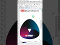 coreldraw tutorial | 3d logo design in coreldraw | #shorts #asprintingzone #3d #logo