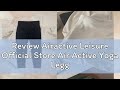 Review Airactive Leisure Official Store Air Active Yoga Leggings 7/8 High Waist Sports Pants Workou
