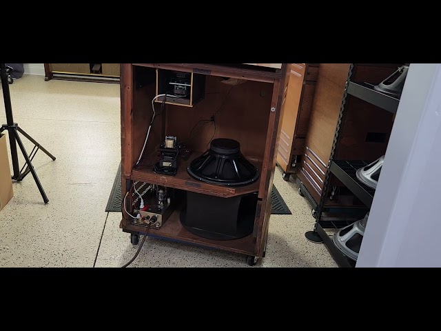 Sound Check Of A Leslie 122 Amphlifier ~ March 30, 2026 - YouTube