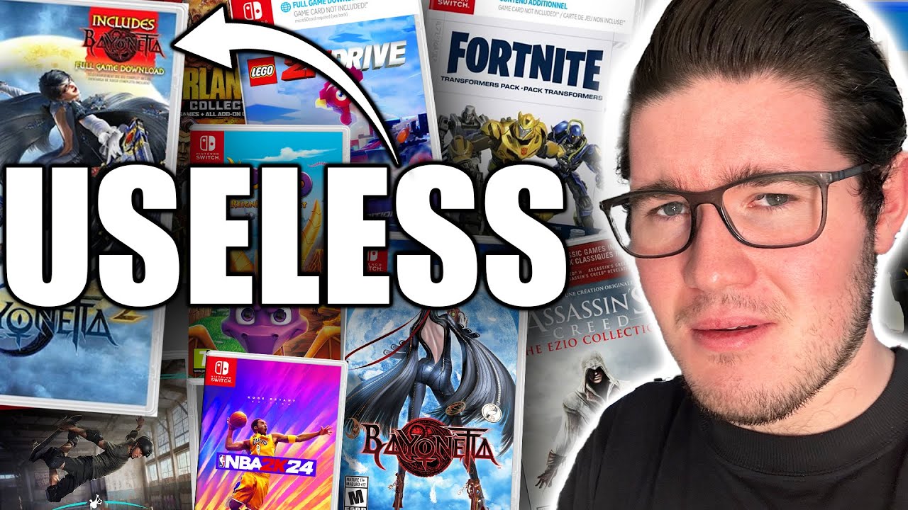 I HATE Useless Physical Video Games… YouTube