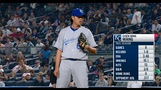20160512 (20160513 TW) MLB KC@NYY Chien-Ming Wang in 7th 王建民第七局登板中繼投0.2局 720P HD
