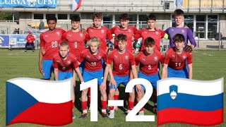 Česko U15 vs Slovinsko U15 turnaj národů 2024