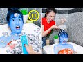 Funny pause challenge for 24 hours  hilarious prank wars ideas