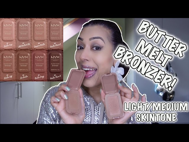 REVIEW: NEW NYX BUTTERMELT Bronzers class=