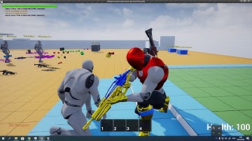 UE4 ALS v3 + JIGSAW INVENTORY SYSTEM + Weapon Component v3.1
