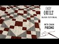 Quilt In A Weekend Wedding Gift DIY Easy  #sewing #wedding #craft