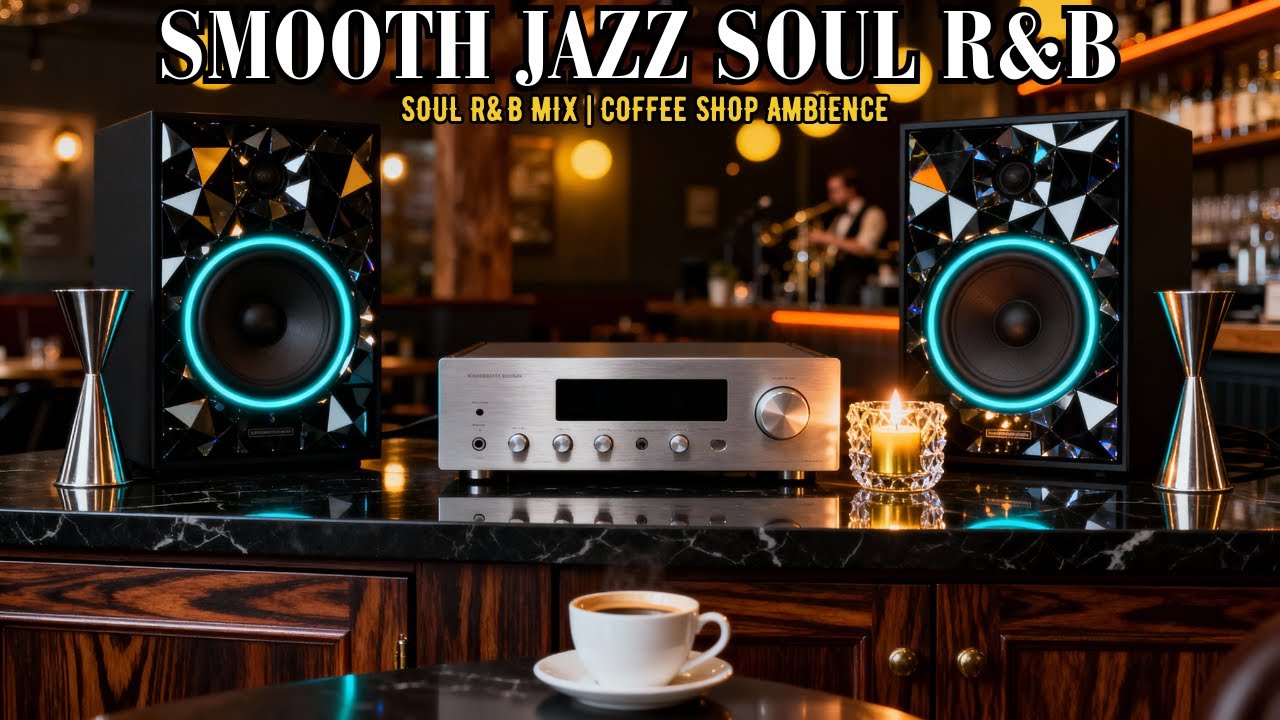 Smooth Jazz x Soulful R&B – Cozy Cafe Ambience for Work,Study & Relax Sessions