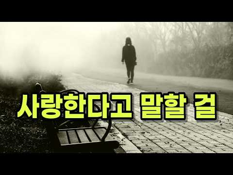 사랑한다고 말할 걸 | 그때 그대를 붙잡을 걸