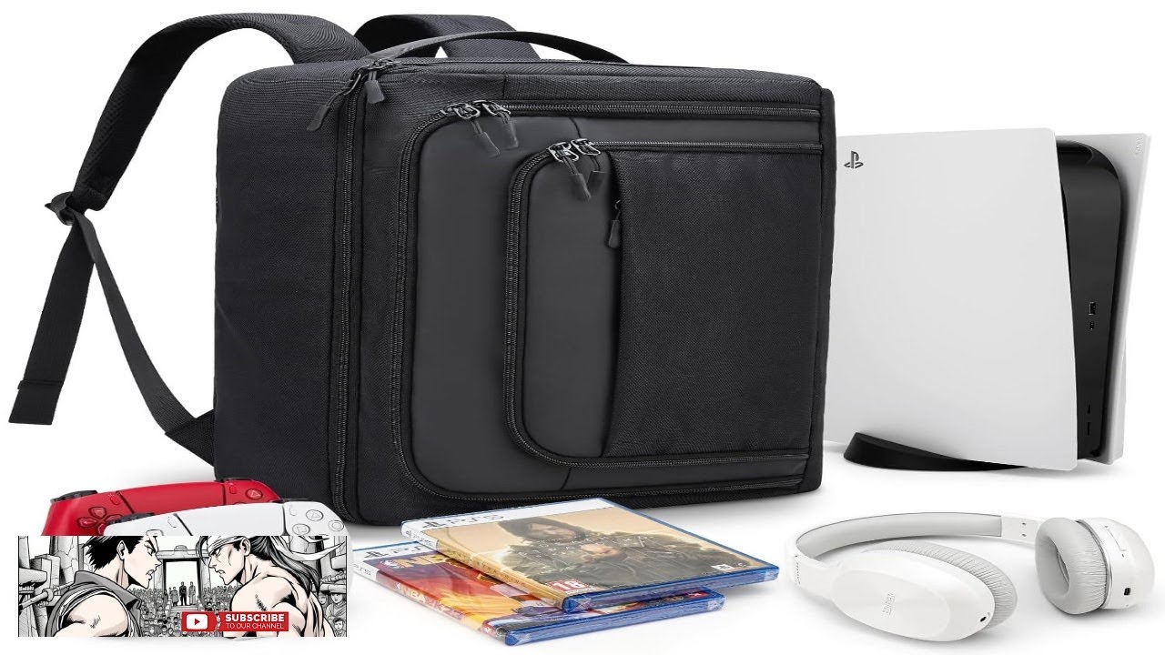 Game Console Backpack for PS5 Protective Carrying Case Compatible with Playstation5 Review