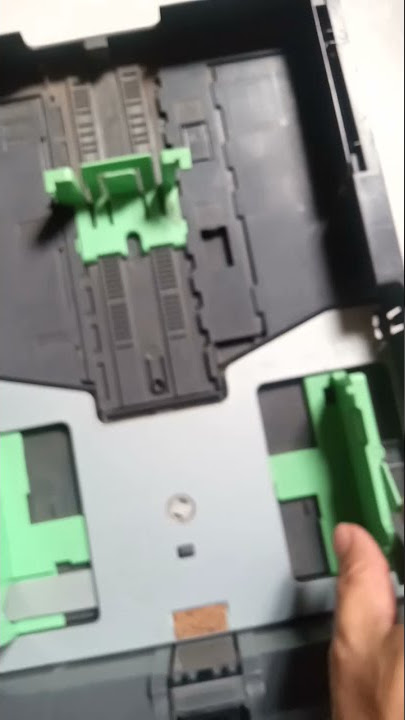 Brother printer paper tray technology. adjusting paper size a6-a4