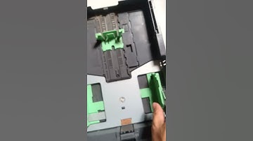 Brother printer paper tray technology. adjusting paper size a6-a4