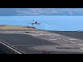 Beautiful Morning Landings in Madeira Airport