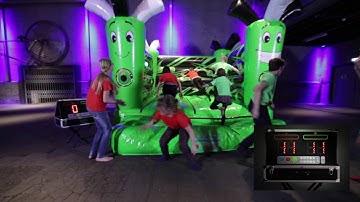 IPS Interactive playsystems/ Jeu intéractif Château gonflable sans toit