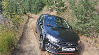 Упарывем Lada Granta Drive Active ( Спорт ) По-полной. Выживет?