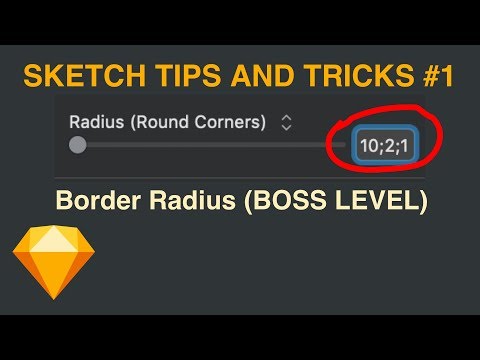 Sketch Quick Tips: Master Border Radius (1 Trick Your Probably Don't Know)