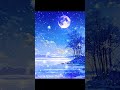 happy New Year Moon #Shorts #relaxingmusic #冬休み