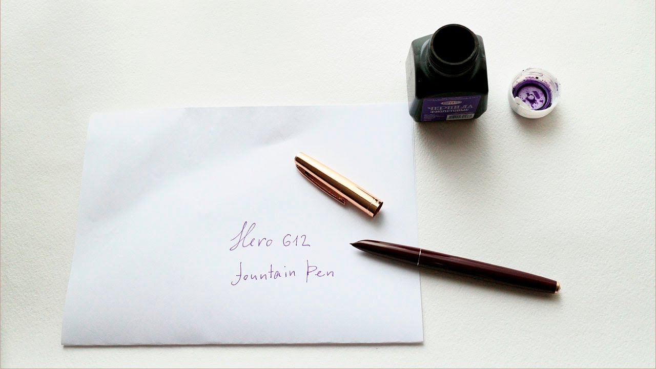 Hero 612, Hero 616 Cheap fountain pens YouTube