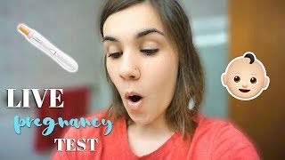 LIVE PREGNANCY TEST RESULTS! || 2019