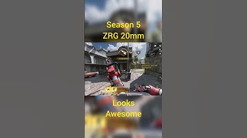 *NEW* Season 5 ZRG 20mm - Holy Roman looks amazing | #cod #codm #callofduty #shorts #gamingshorts