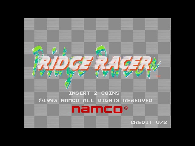 RIDGE RACER リッジレーサー 002 Ridge Racer POWER REMIX (arcade