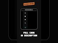 Expandable sidebar menu 📂#coding #shorts #codingshorts #devshorts #programming #viralshorts