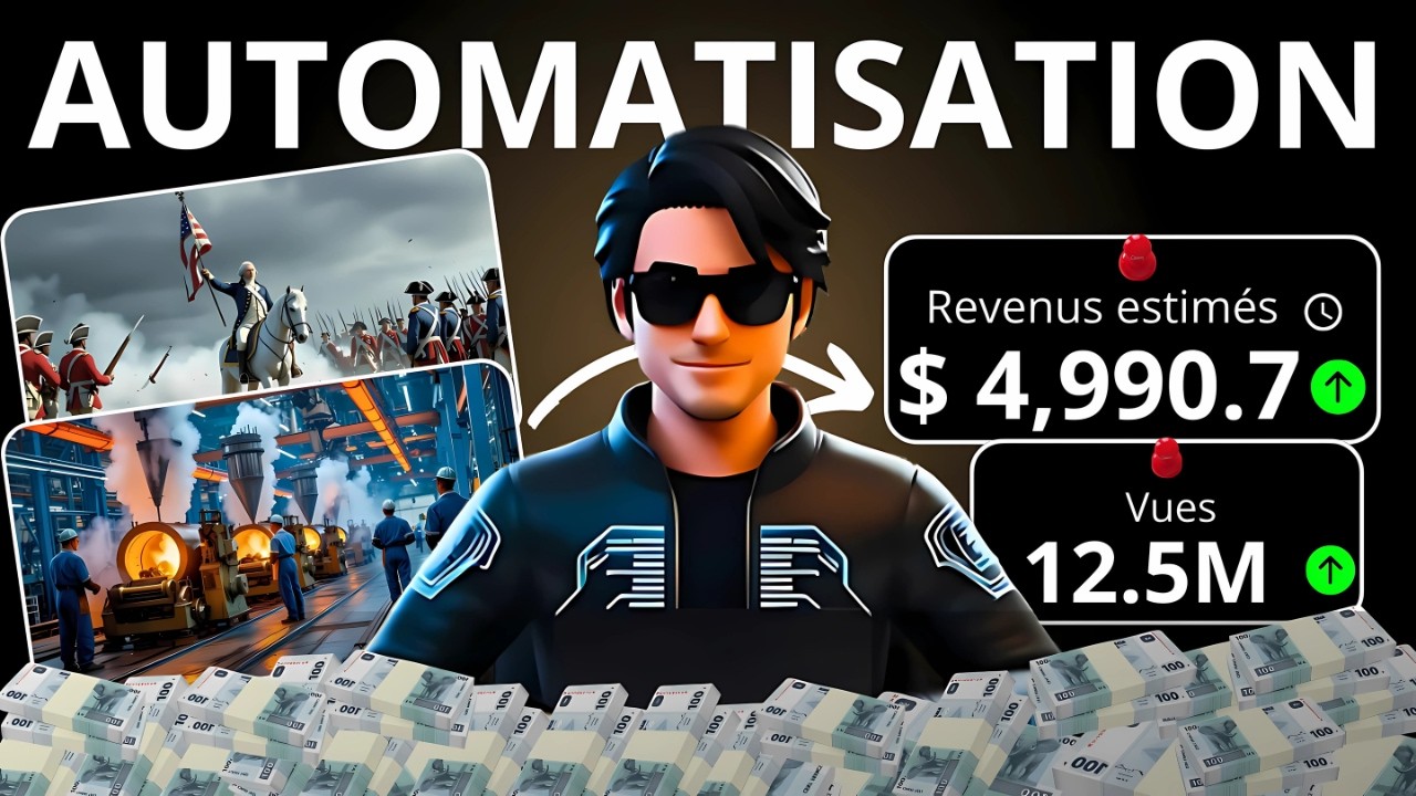 J'ai Reproduit une Chaîne à 5000$/Mois avec des Outils IA Gratuits | Gagner de l'Argent en ligne