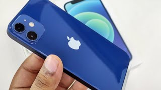 I phone 12 Mini Blue Unboxing & First Impression !! Flipkart Offer 🔥🔥🔥