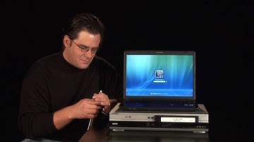 Connecting Computers, TVs & Camcorders : How to Copy VCR to PC