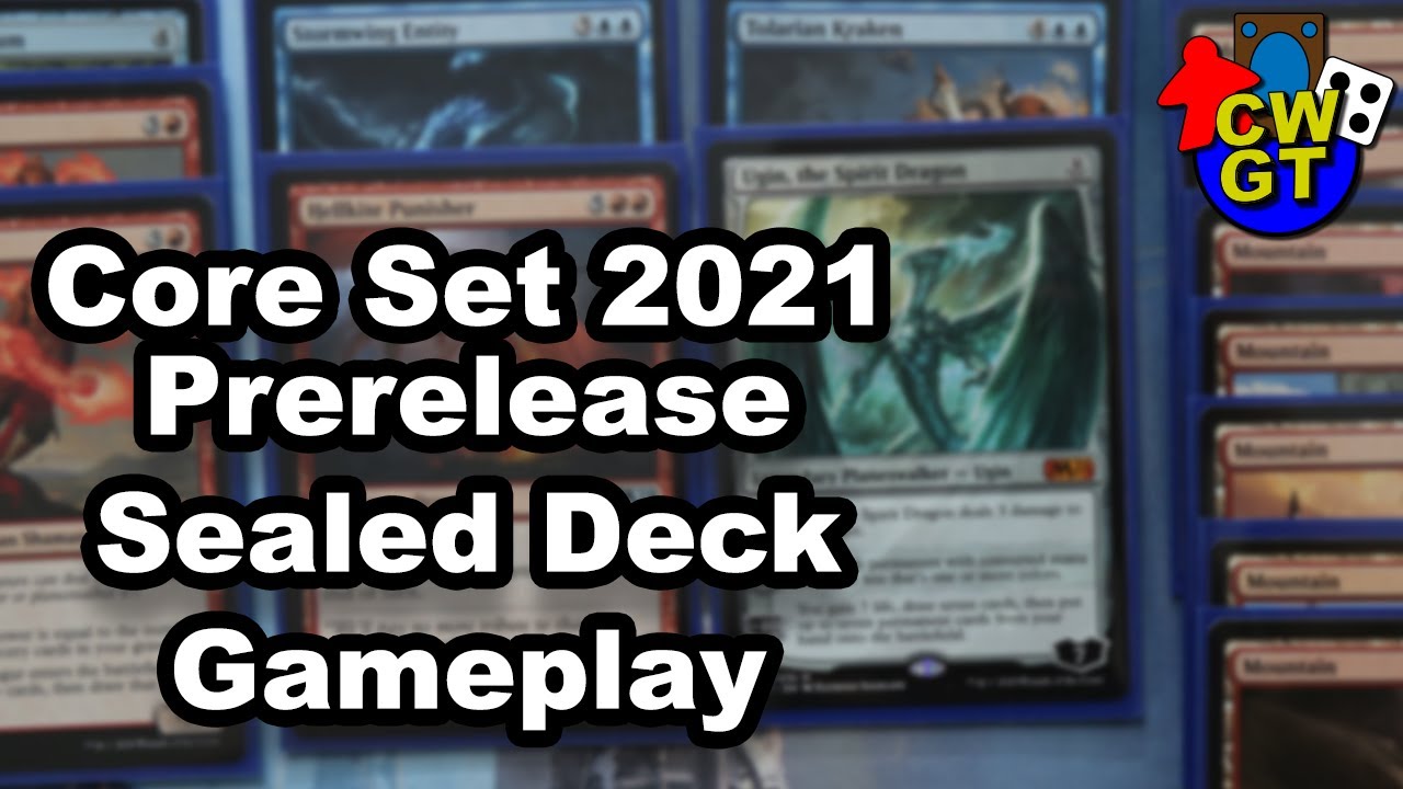 Magic: The Gathering - Core Set 2021 Prerelease sealed deck gameplay