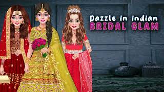 Indian Bridal Dress Up- Makeup Game screenshot 4