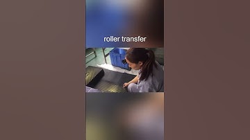 Roller Heat Transfer – Step 5 in Mouse Pad Manufacture | Factory Video