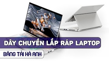 Dây chuyền lắp ráp linh kiện điện tử thành Máy tính Laptop - Băng tải Hà Anh