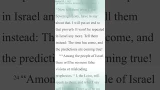 #ezekiel 12:21-23, 28 #god #almightygod #godsword #will #come #true
