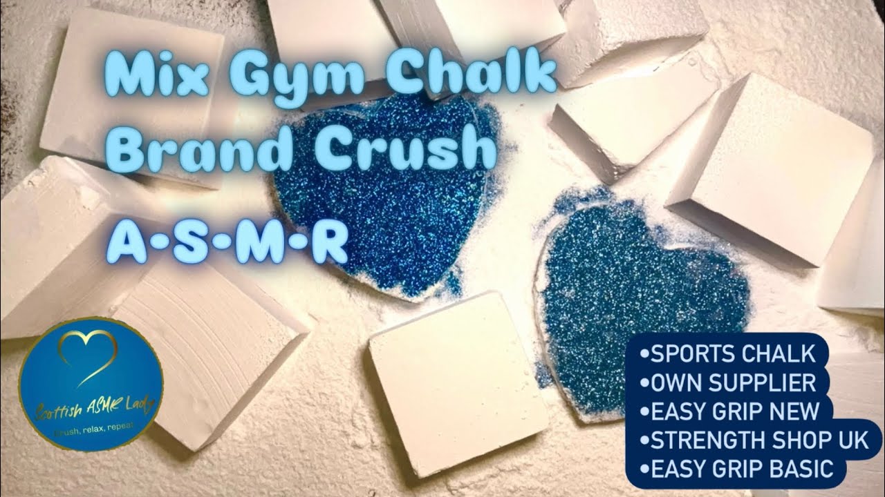 Mix Brand Gym Chalk Crush ASMR | Oddly Satisfying - YouTube