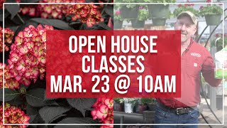 Bauman's Ready, Set, Spring Open House Classes: Hydrangeas and Monrovia | March 23, 2024
