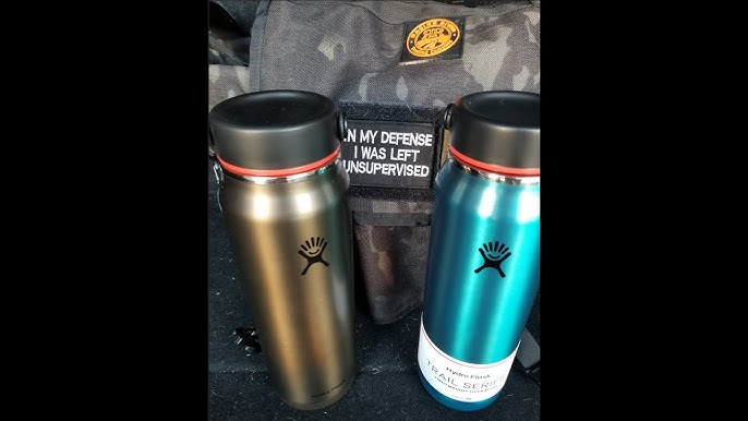 Hydro Flask 21 oz Lightweight Standard Mouth Trail Series Obsidian