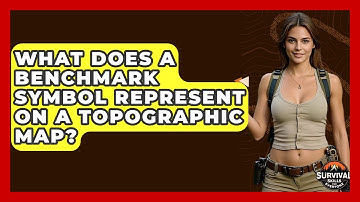 What Does A Benchmark Symbol Represent On A Topographic Map? - Survival Skills for Everyone