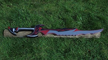 Skyrim Daedric Sword - One Day Build
