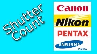 How See the Shutter Count of your DSLR Camera - Example Canon EOS 7D