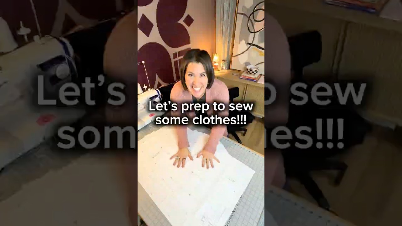 Making clothes is so much work!